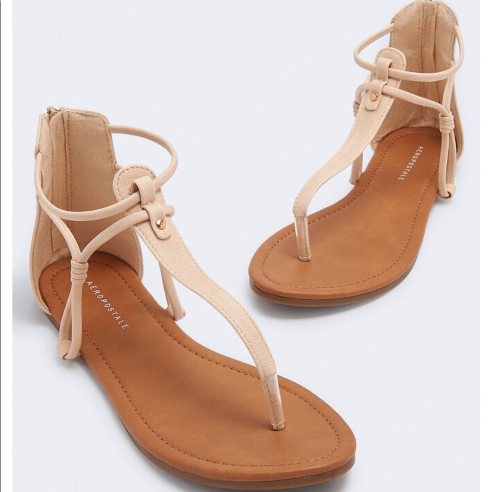 Neutral sandals